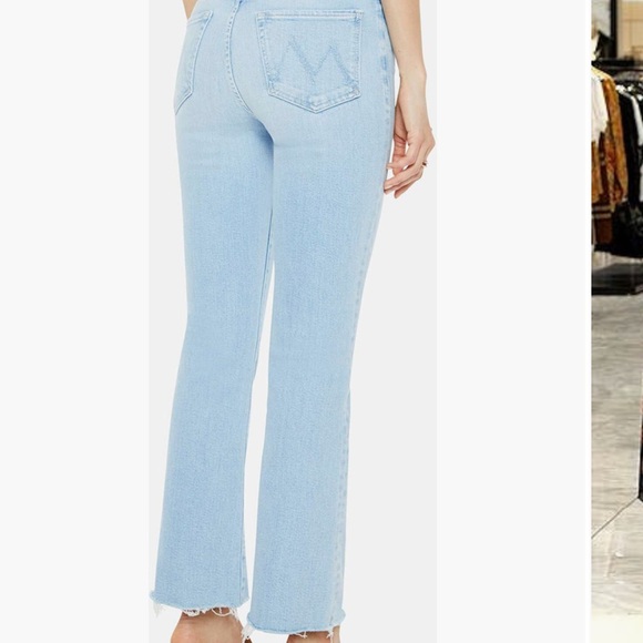 MOTHER The Rambler Ankle Fray Jeans - Picture 5 of 8